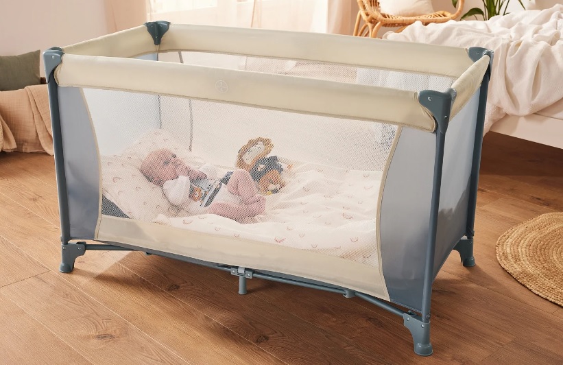 Kuniboo Cestovní postýlka RB-13351 béžová 4